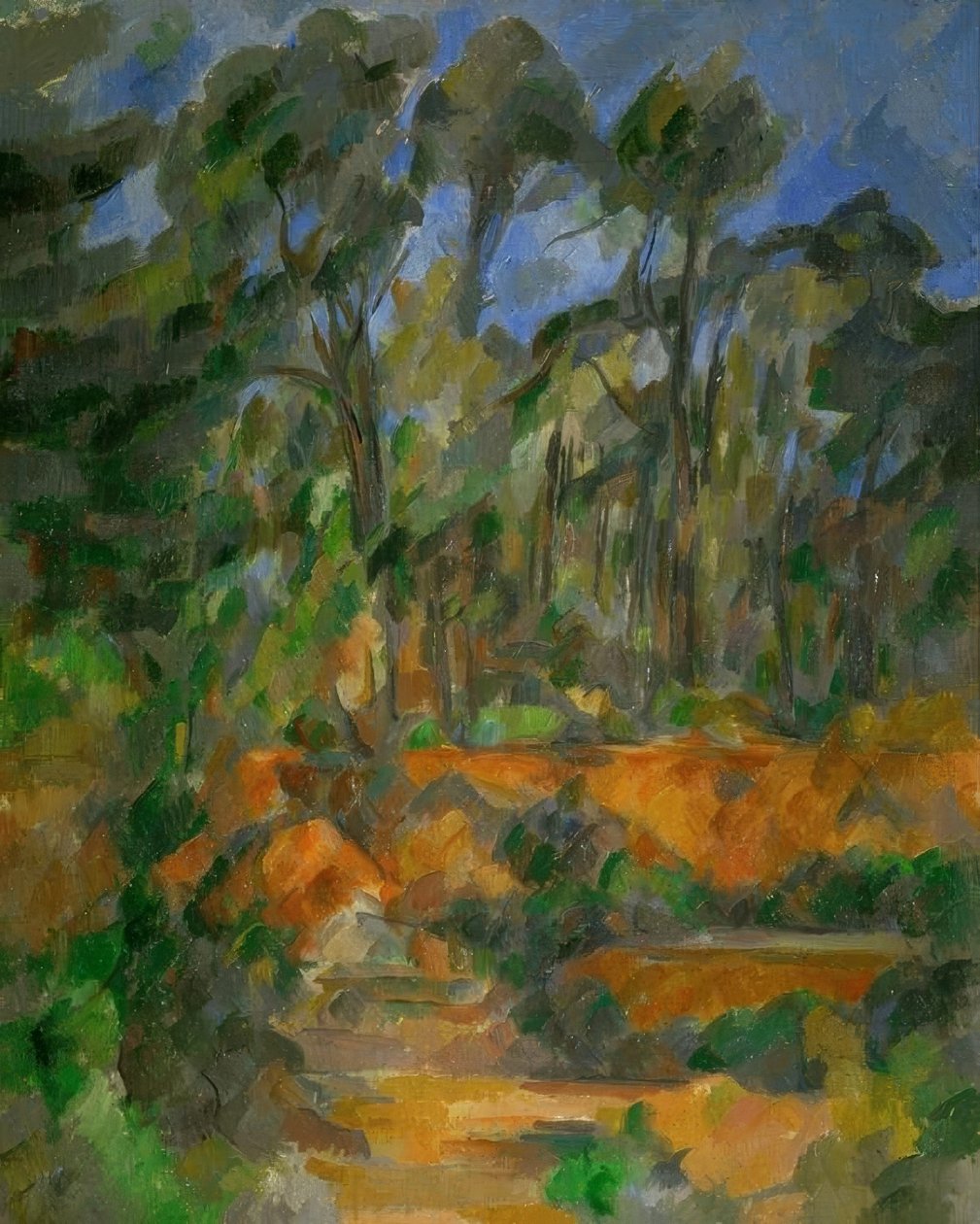 Clearing by Paul Cézanne