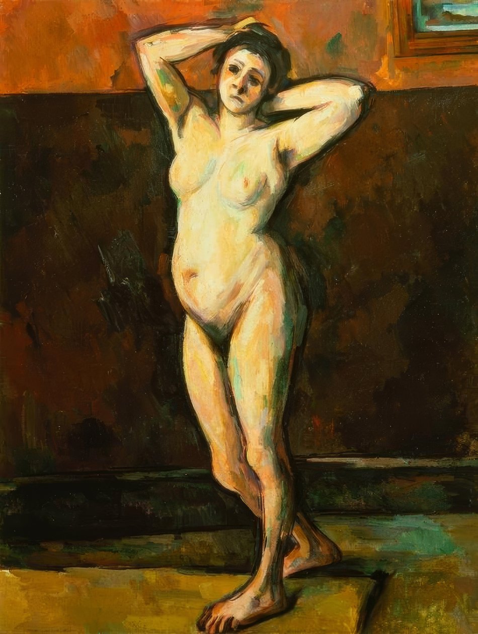 Standing Nude Woman by Paul Cézanne: Buy fine art print