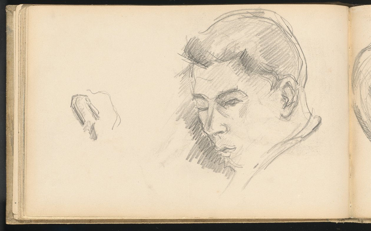 Head of a Boy by Paul Cézanne