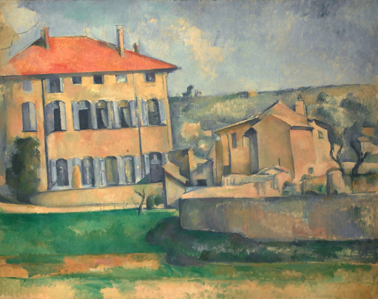 House in Aix by Paul Cézanne