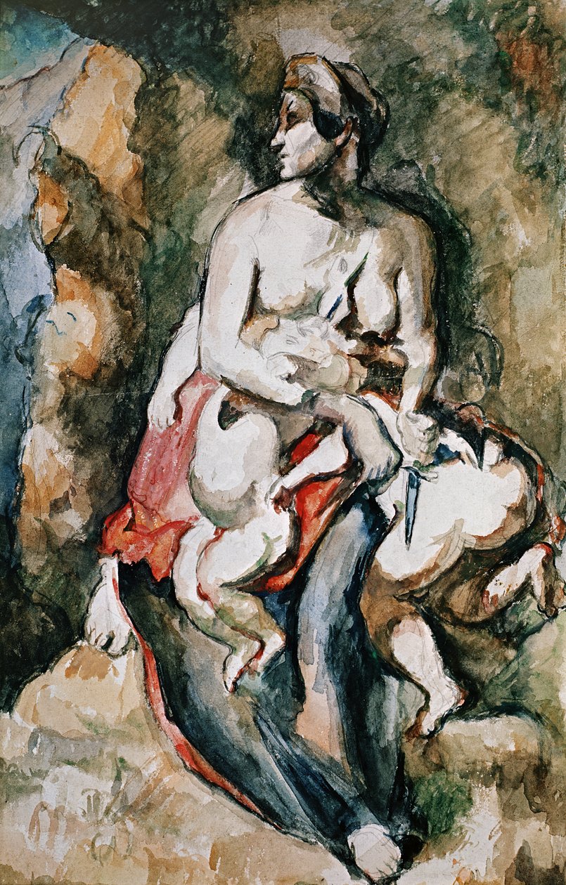 Medea by Paul Cézanne