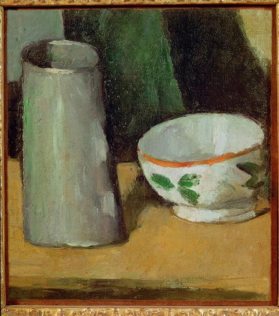 Milk Bowl and Jug by Paul Cézanne