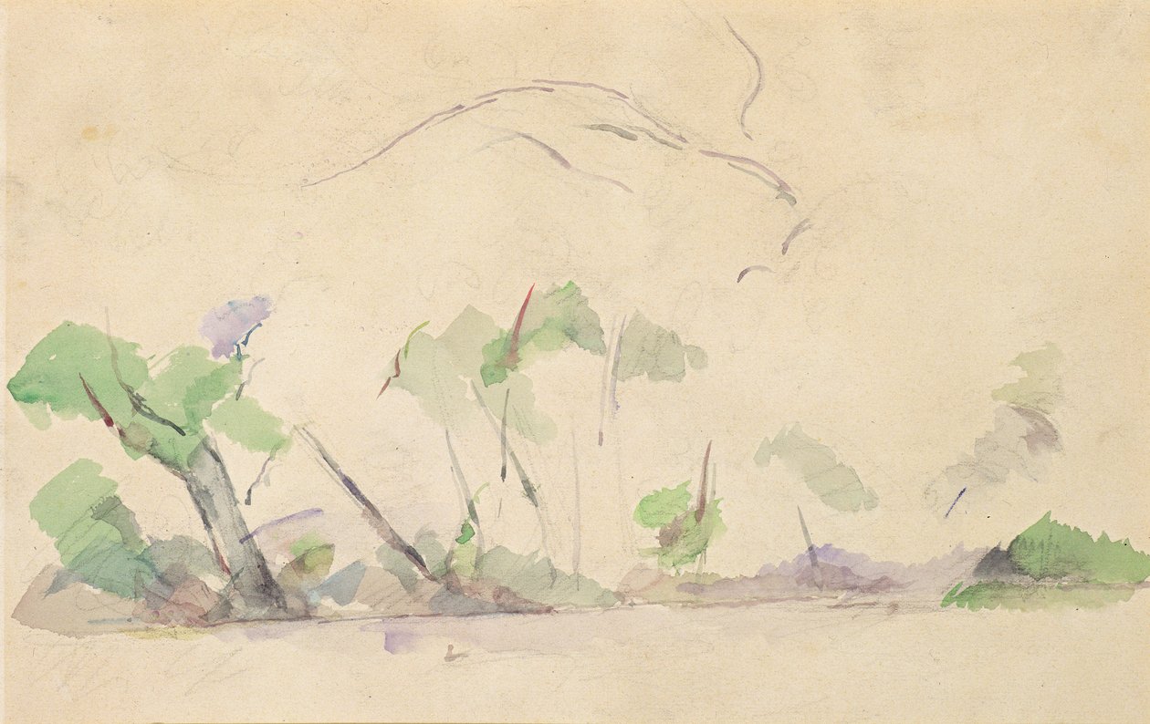 Mont Sainte-Victoire by Paul Cézanne