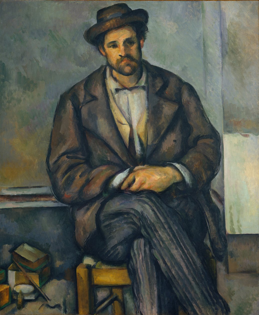 Seated Peasant by Paul Cézanne