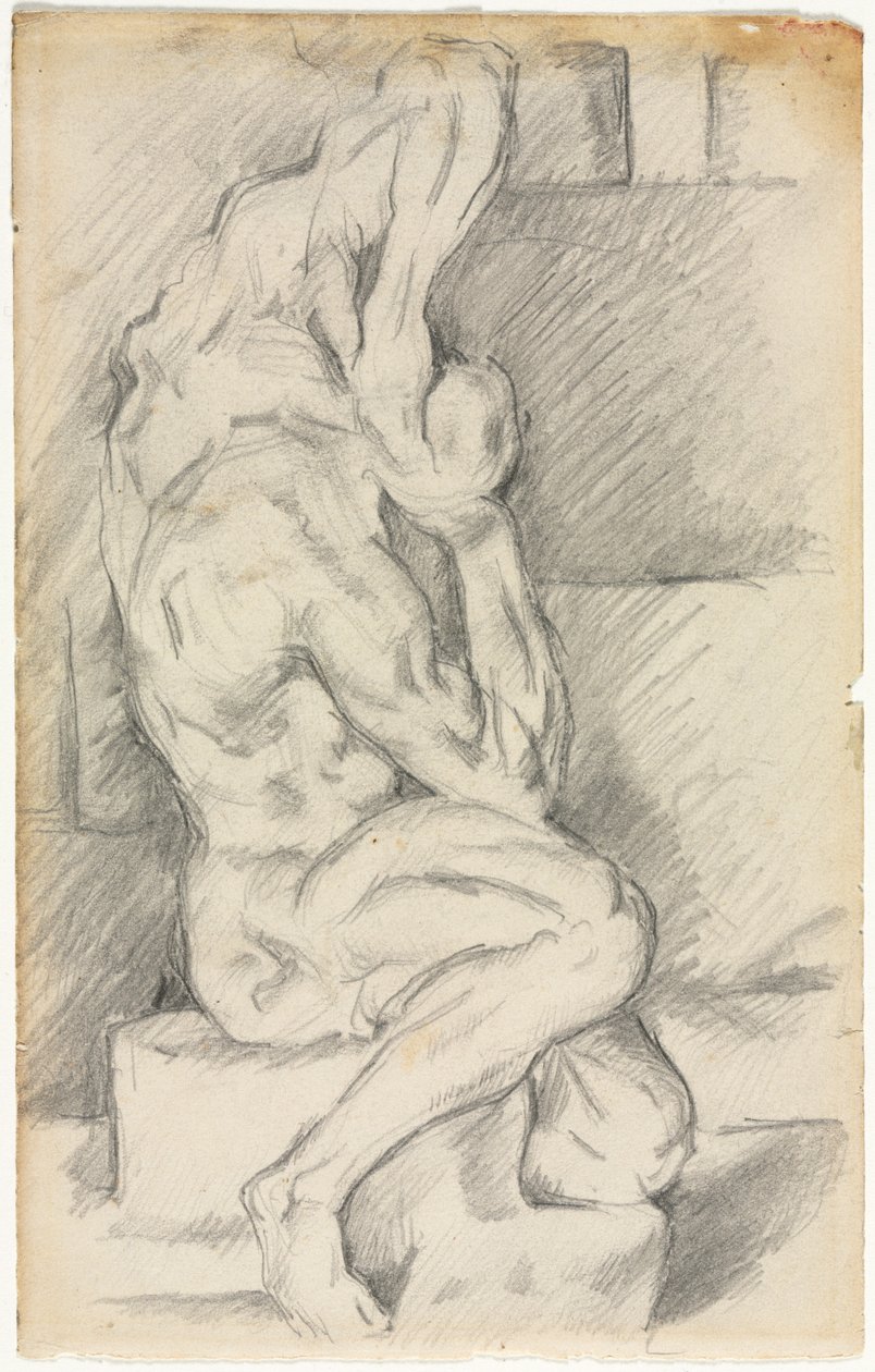 Sketch of Anatomical Sculpture by Paul Cézanne