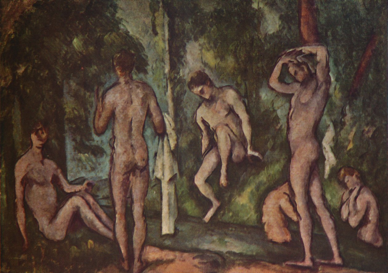The Bathers by Paul Cézanne