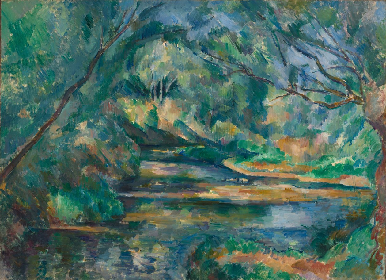 The Brook by Paul Cézanne
