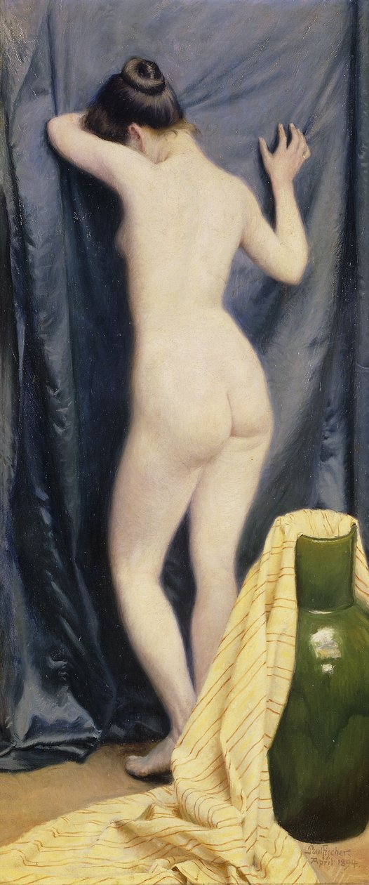 The Model by Paul Fischer