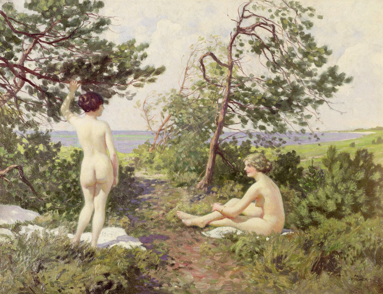 The Bathers by Paul Fischer