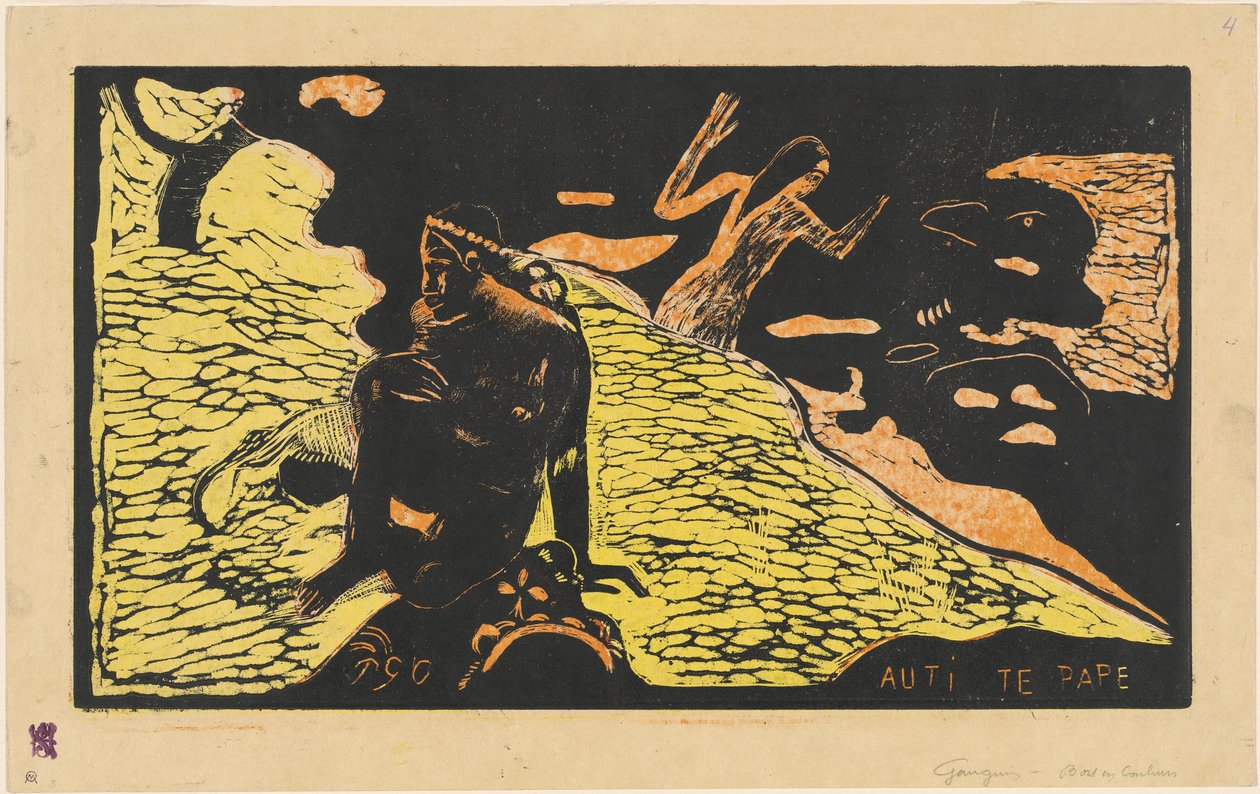 Women at the River by Paul Gauguin