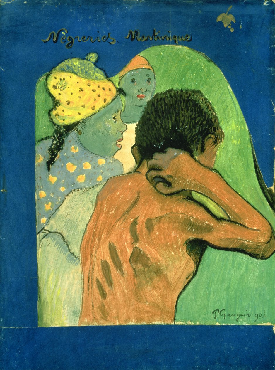 Black Martinique by Paul Gauguin