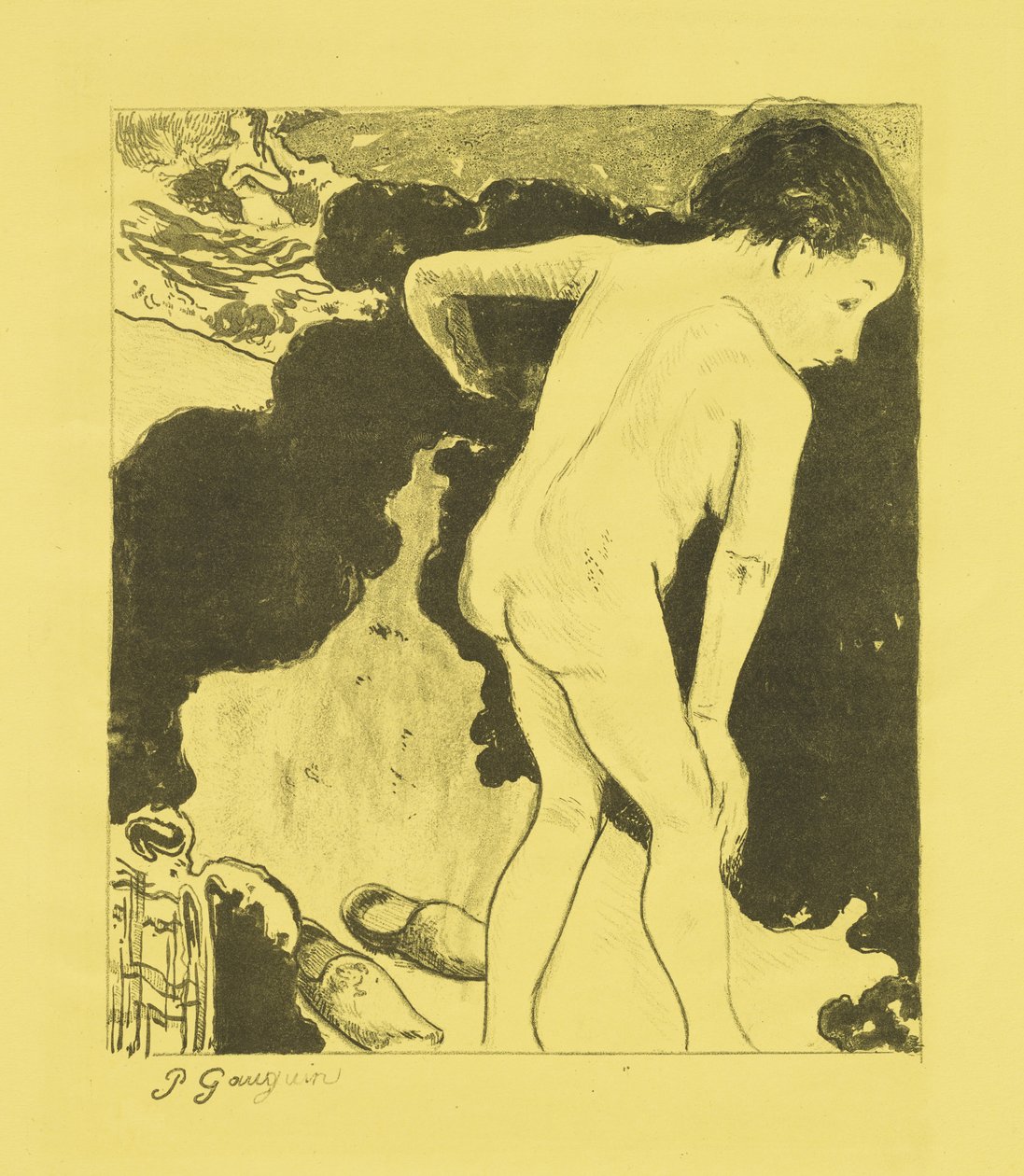 Breton Bathers by Paul Gauguin