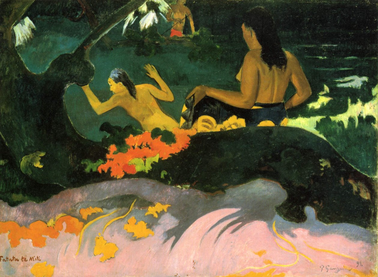 By the Sea by Paul Gauguin