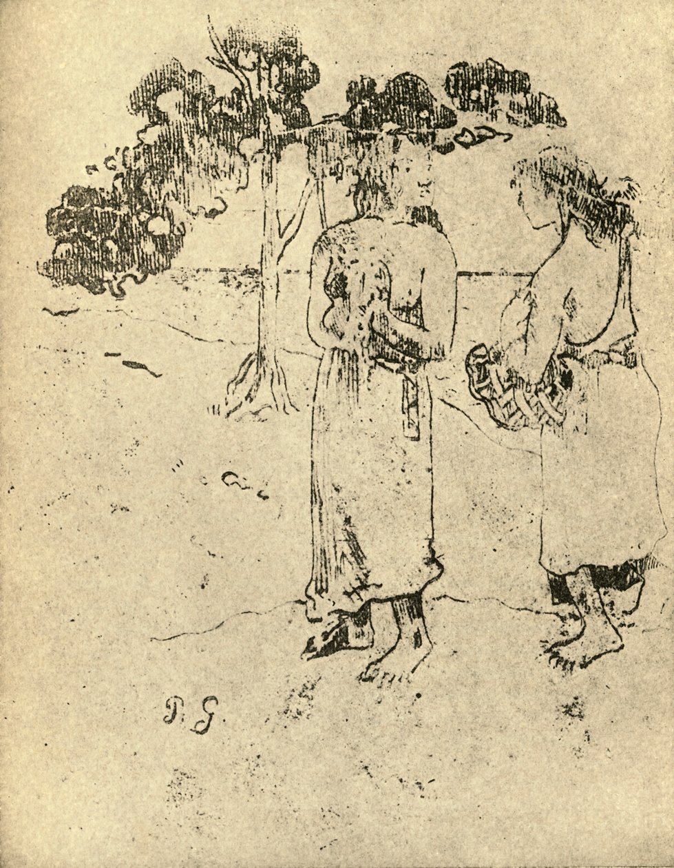 Drawing by Paul Gauguin
