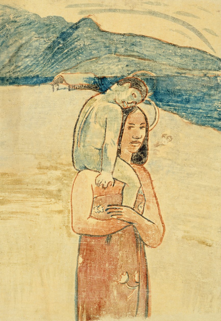 I Greet Thee Maria by Paul Gauguin