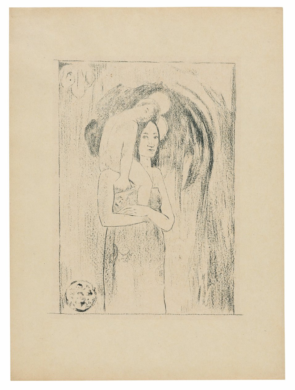 Hail Mary by Paul Gauguin