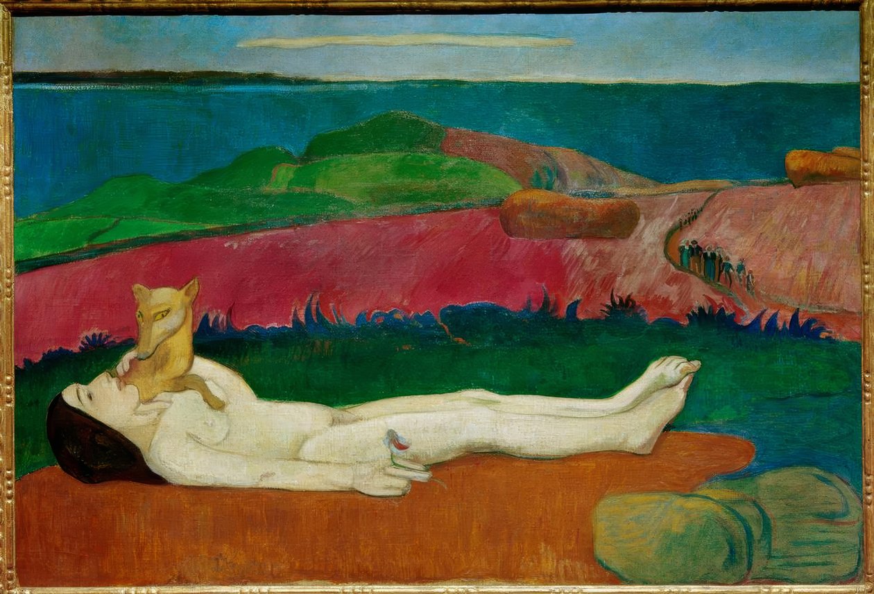 The Loss of Virginity by Paul Gauguin