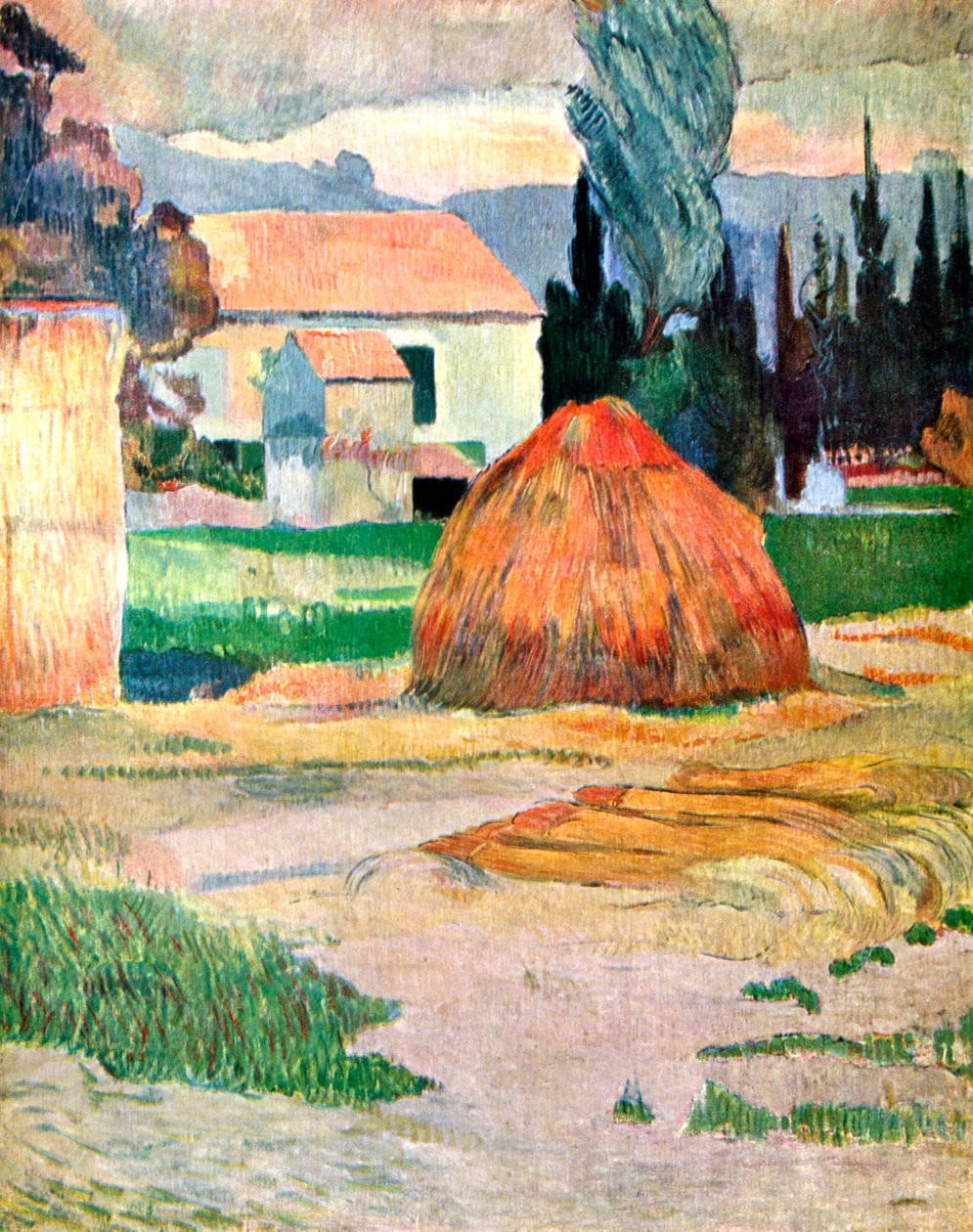 Landscape in Brittany, 1888 by Paul Gauguin