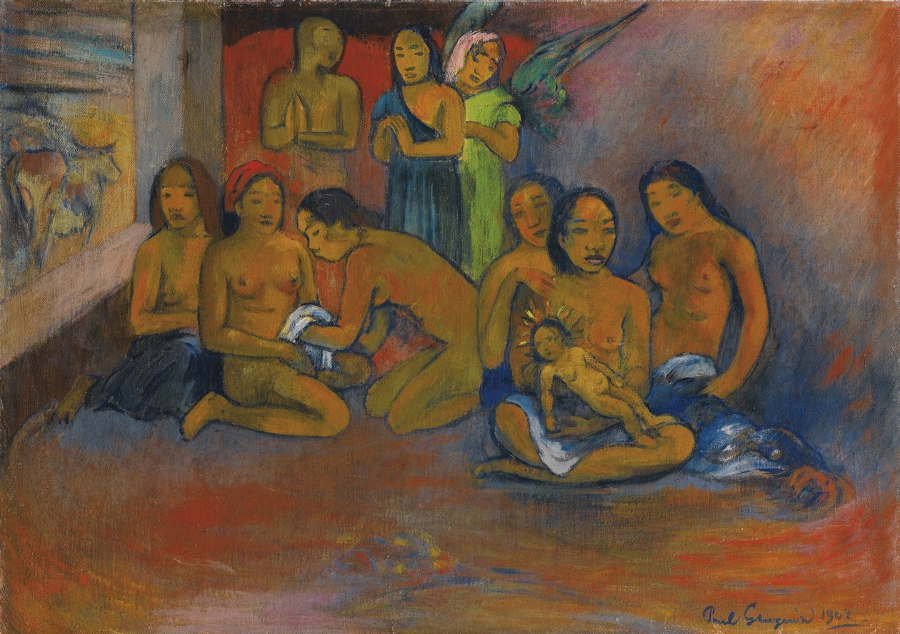 Nativity, 1902 by Paul Gauguin