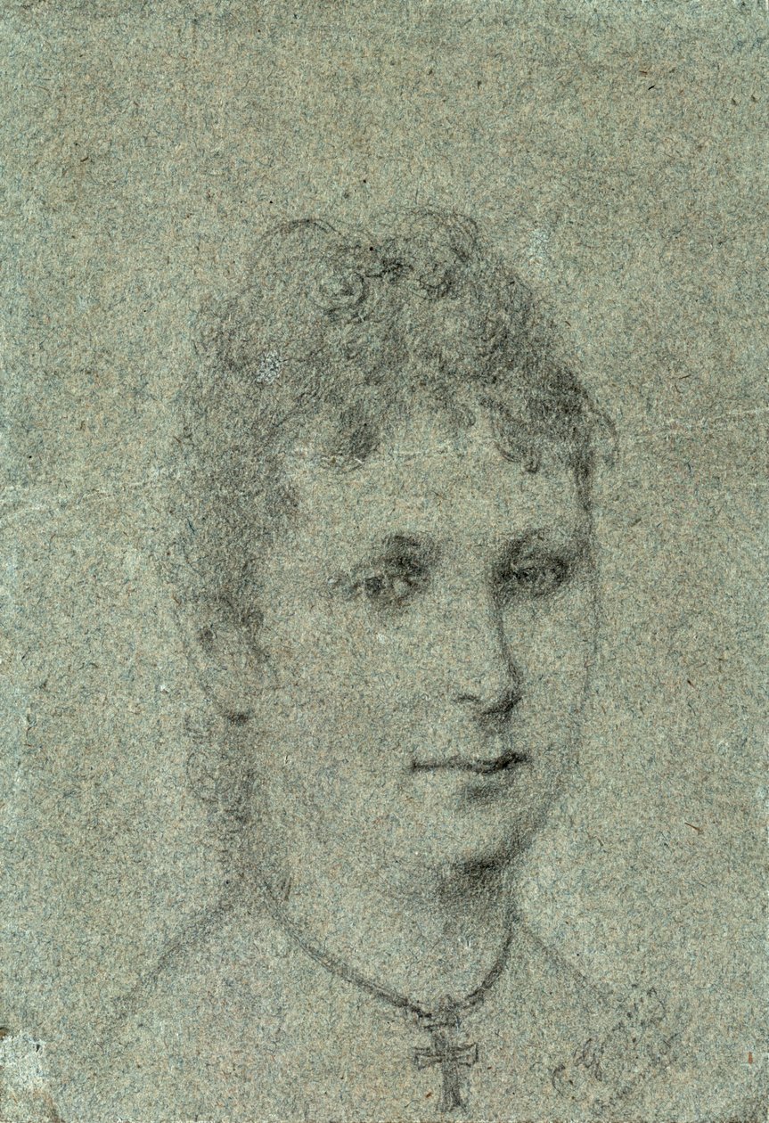 Portrait of Mette-Sophie Gad by Paul Gauguin