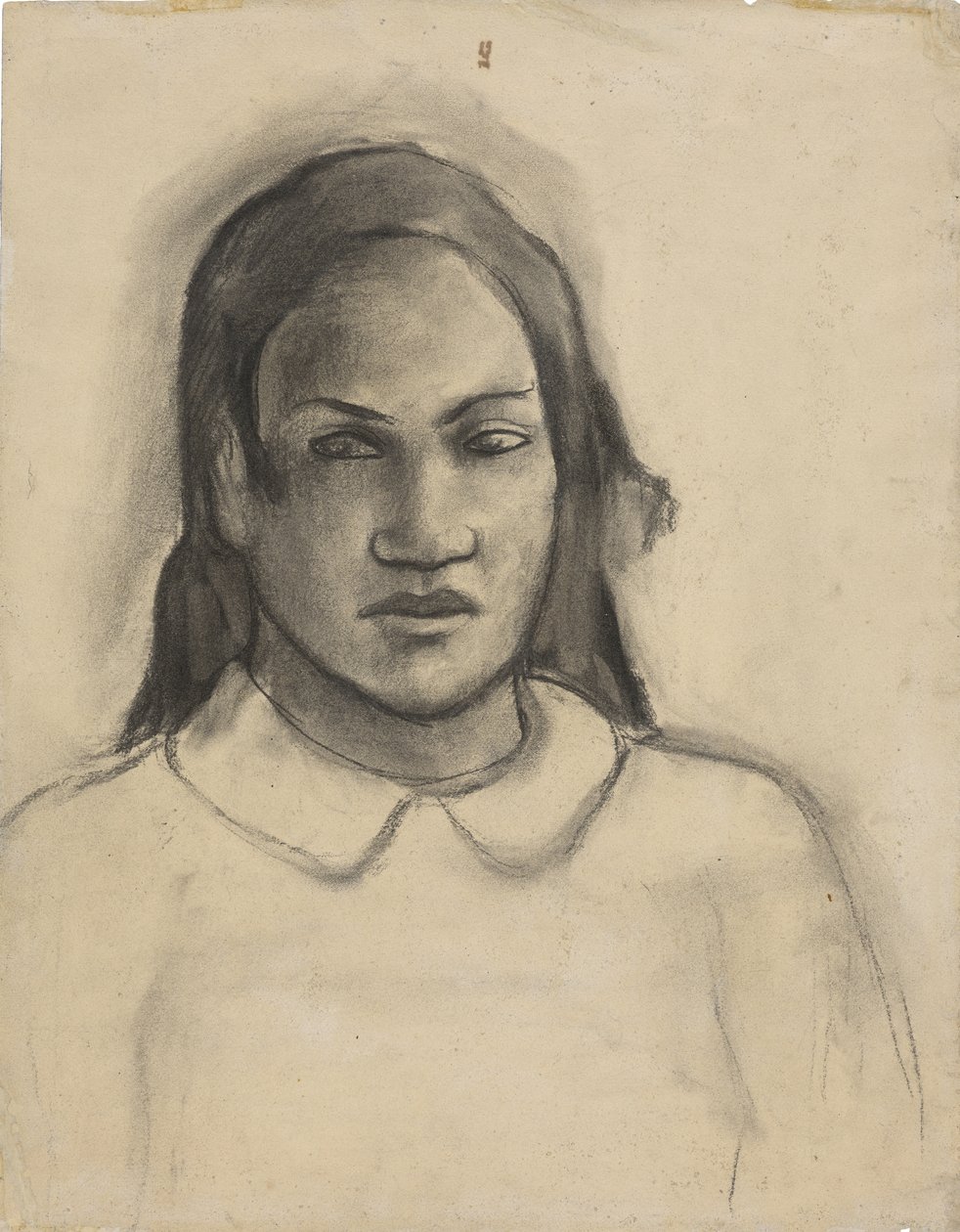 Portrait of Tehamana, 1891-93 by Paul Gauguin