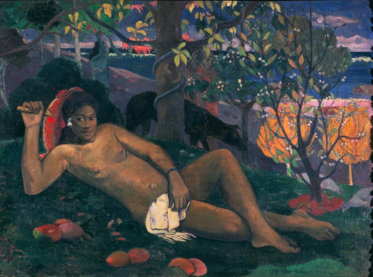 The Noble Woman by Paul Gauguin