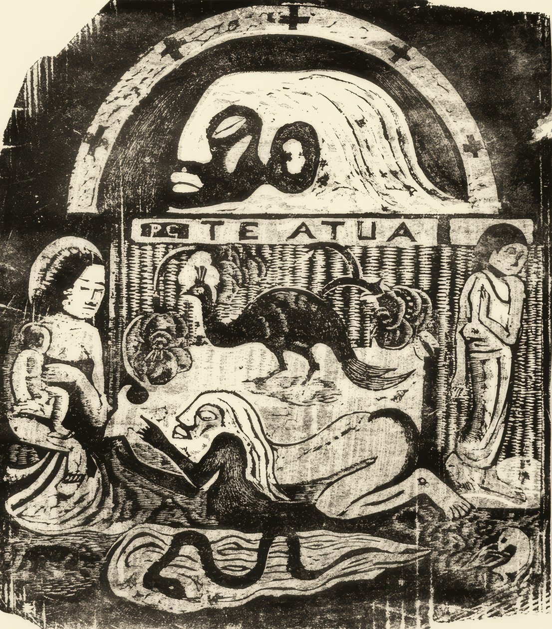 Te Atua by Paul Gauguin