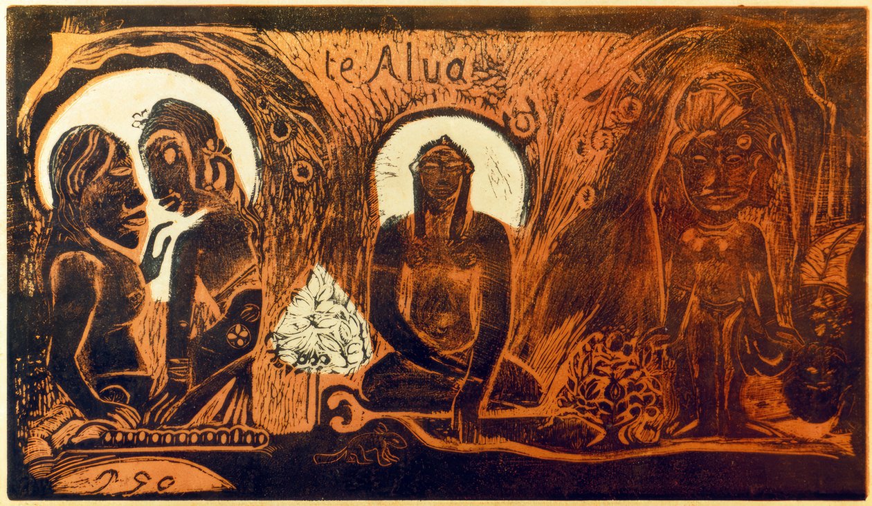 Te Atua by Paul Gauguin