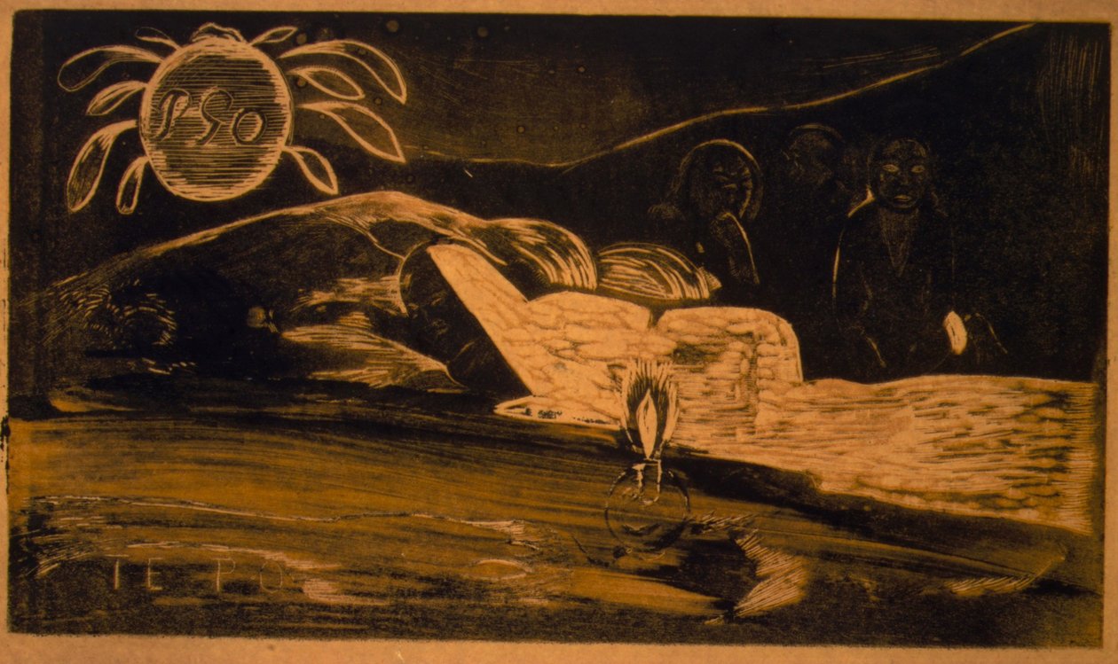 Te Po by Paul Gauguin