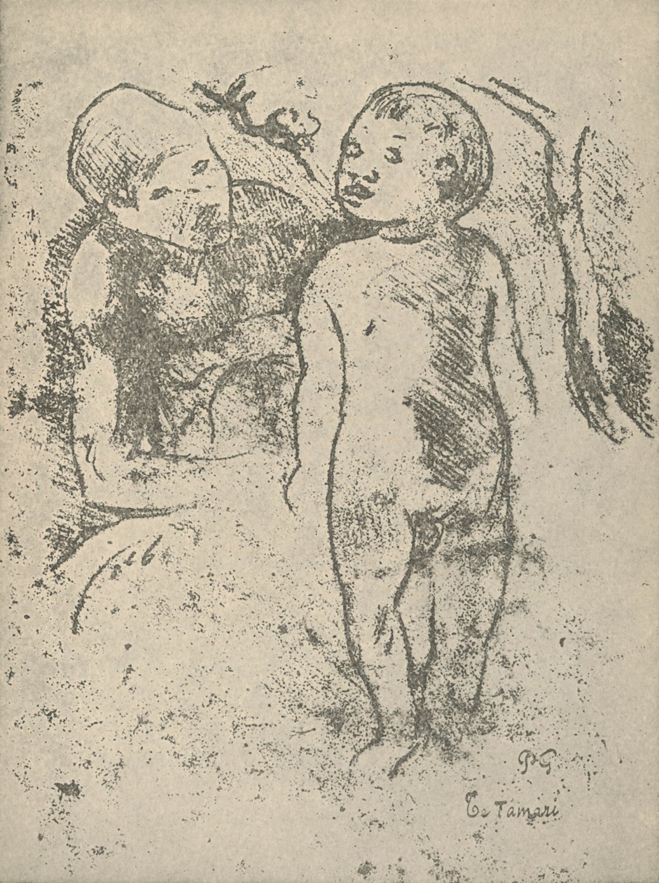 Te Tamari, 1936 by Paul Gauguin
