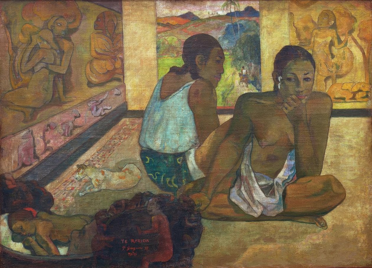 Te rerioa by Paul Gauguin