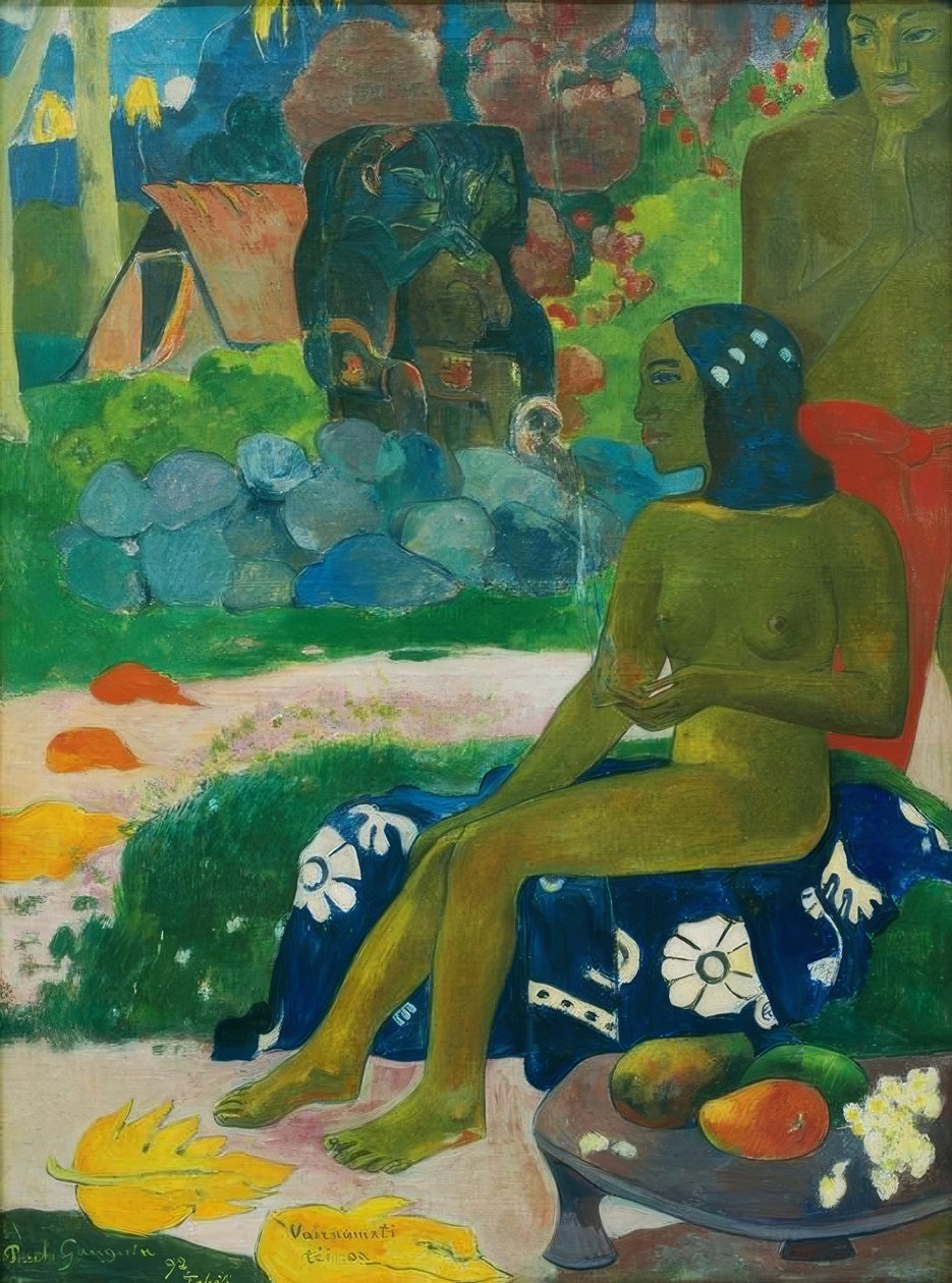 Vairaumati tei oa by Paul Gauguin