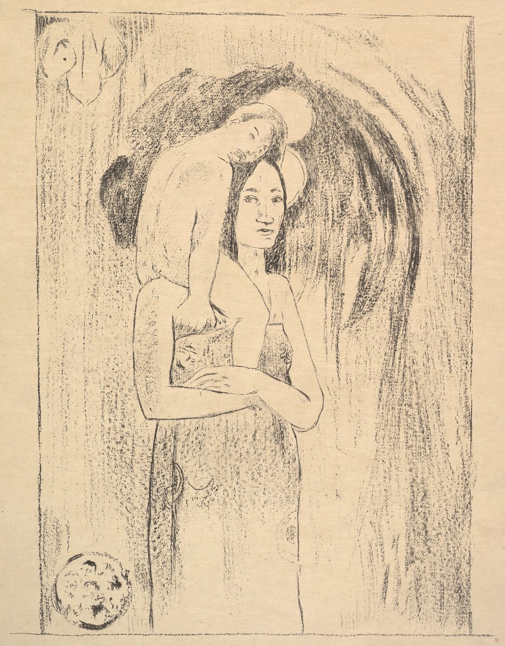 Hail Mary, 1894-95 by Paul Gauguin