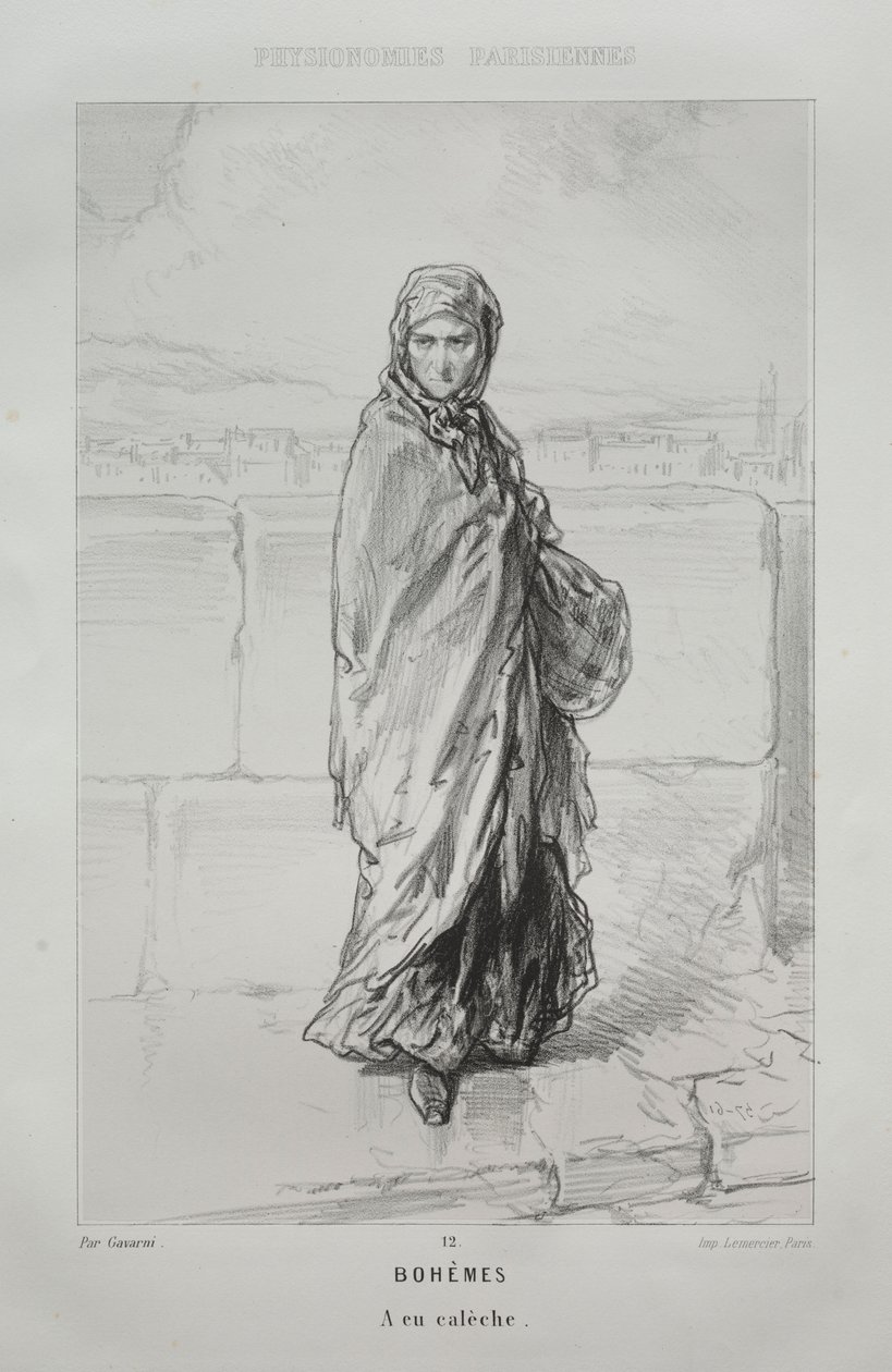 Bohemians by Paul Gavarni