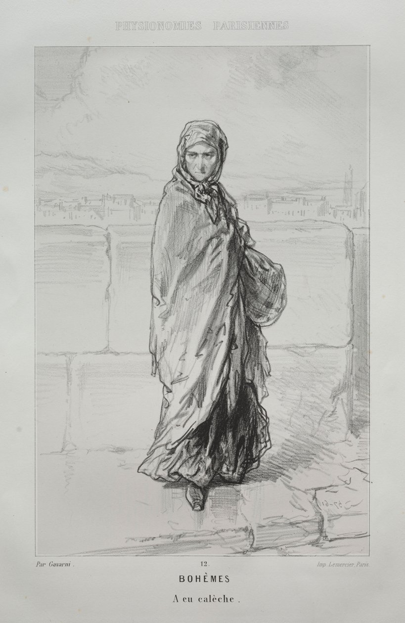 Bohemians by Paul Gavarni