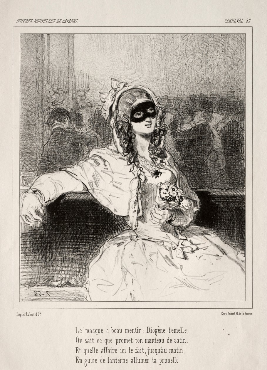 Carnaval by Paul Gavarni