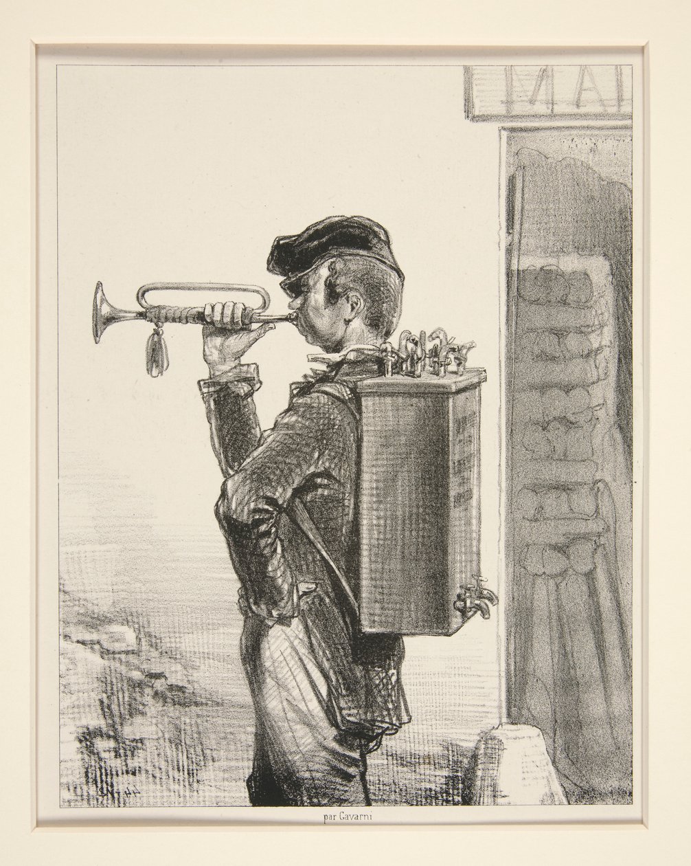 The Faucet Merchant by Paul Gavarni