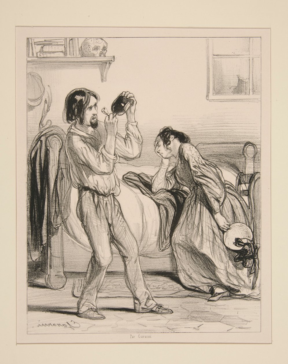 The First Cure by Paul Gavarni