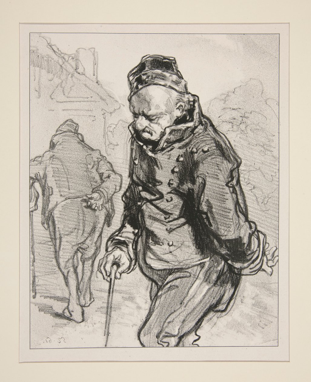 The Two Edmonds by Paul Gavarni