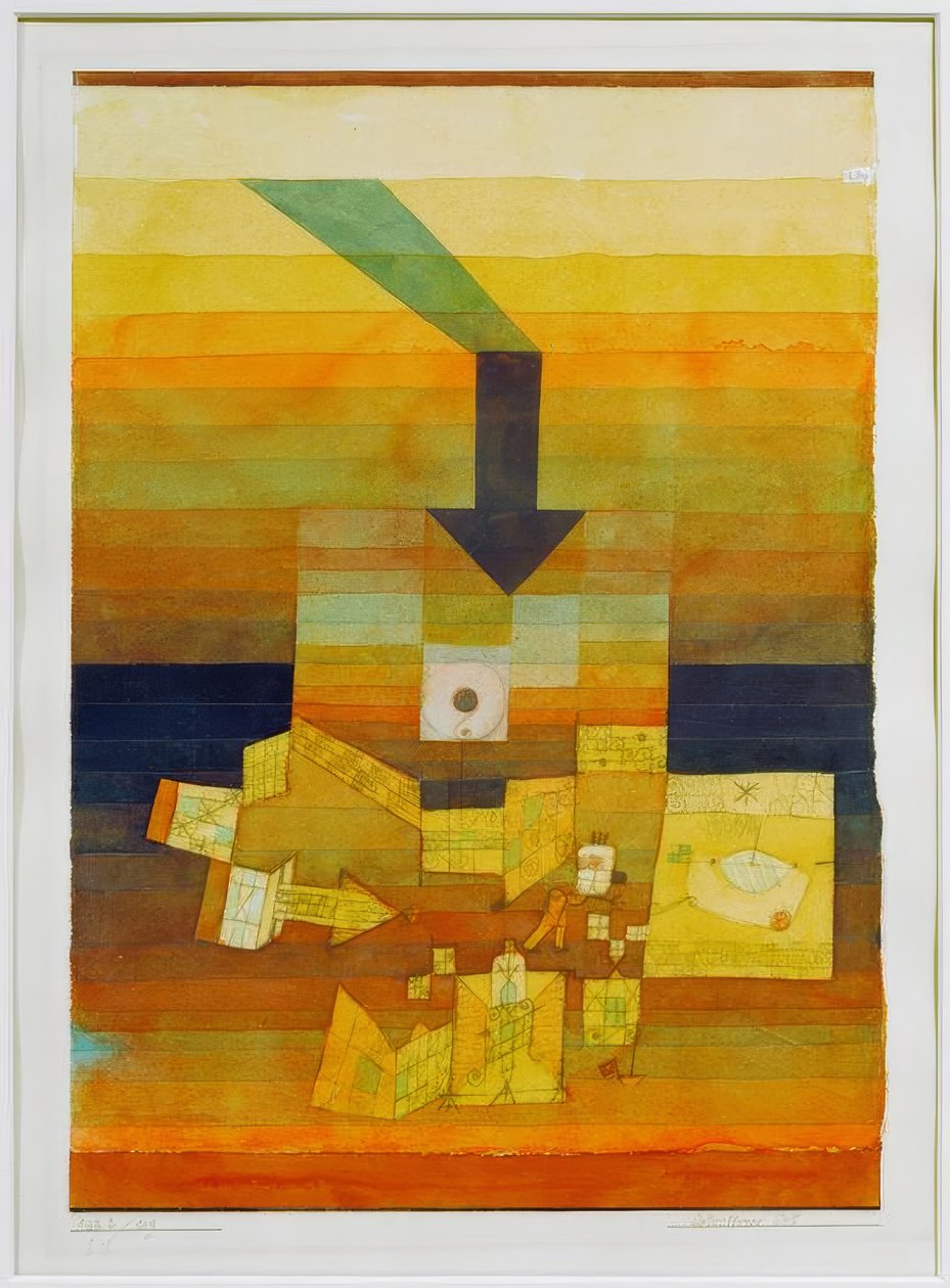 Affected Place by Paul Klee