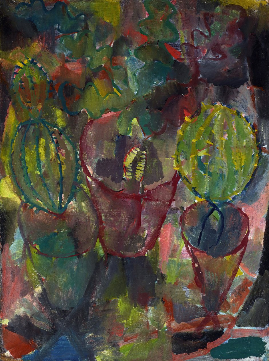 Cacti by Paul Klee