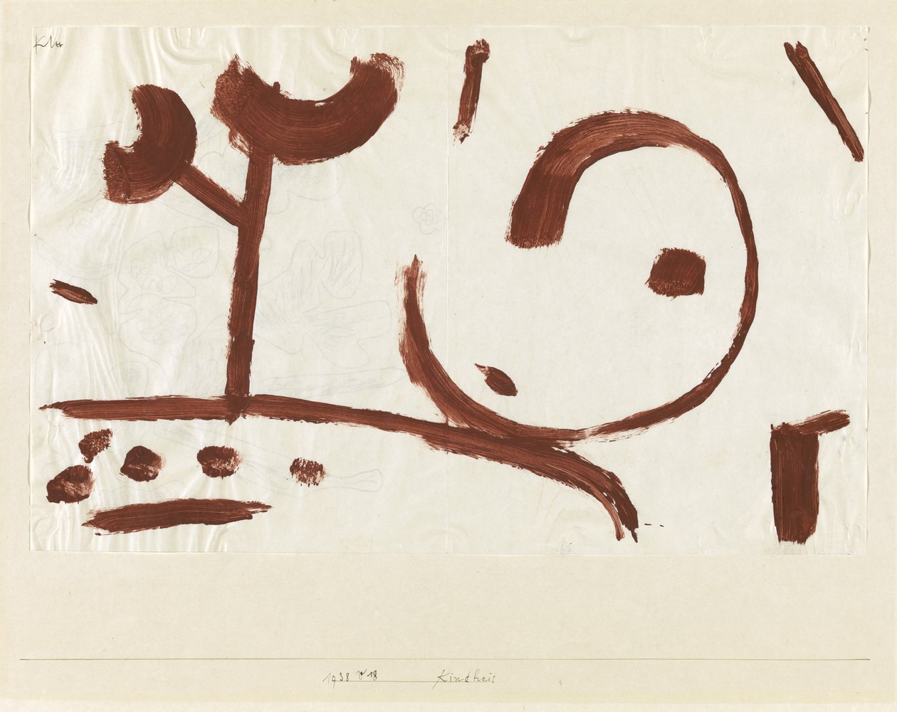 Childhood, 1938 by Paul Klee