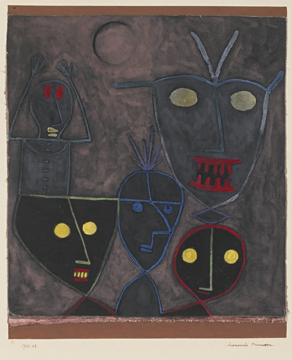 Demonic Puppets by Paul Klee