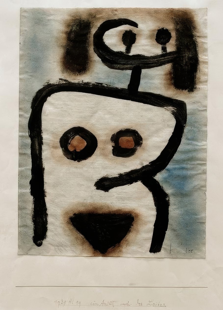 A Face Also of the Body by Paul Klee