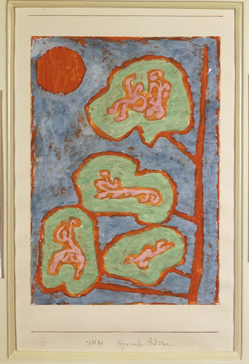 Figurative Leaves by Paul Klee