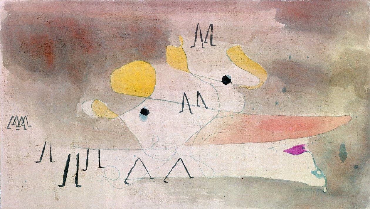 Ghost and Followers by Paul Klee
