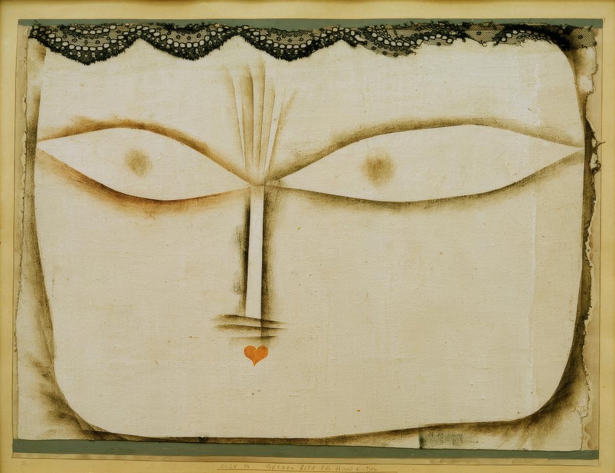 Idol for House Cats by Paul Klee