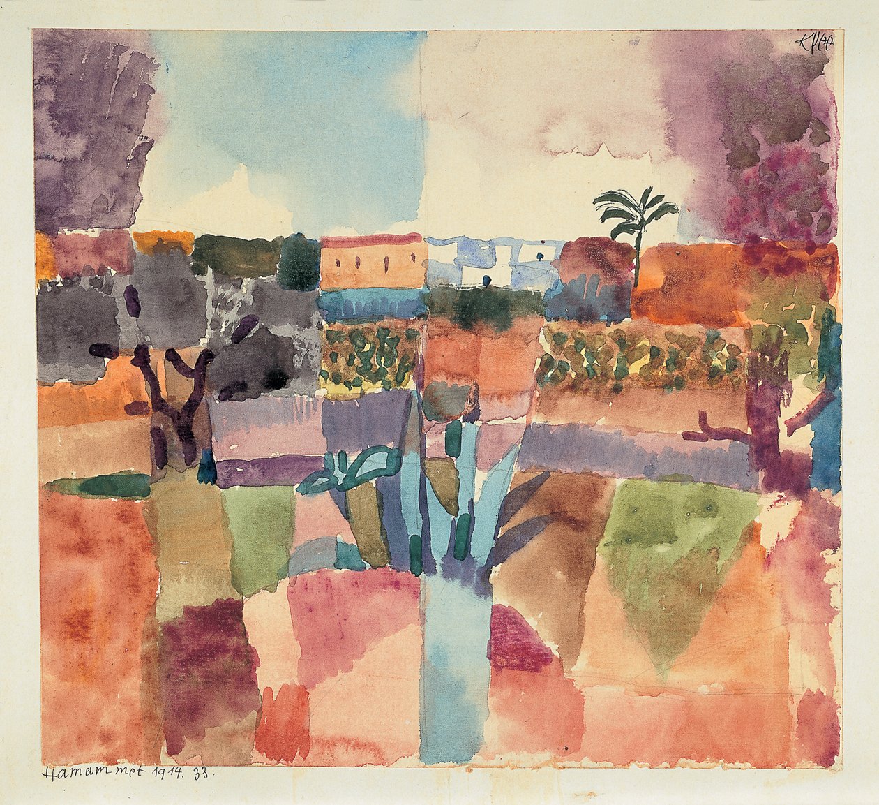 Hammamet by Paul Klee
