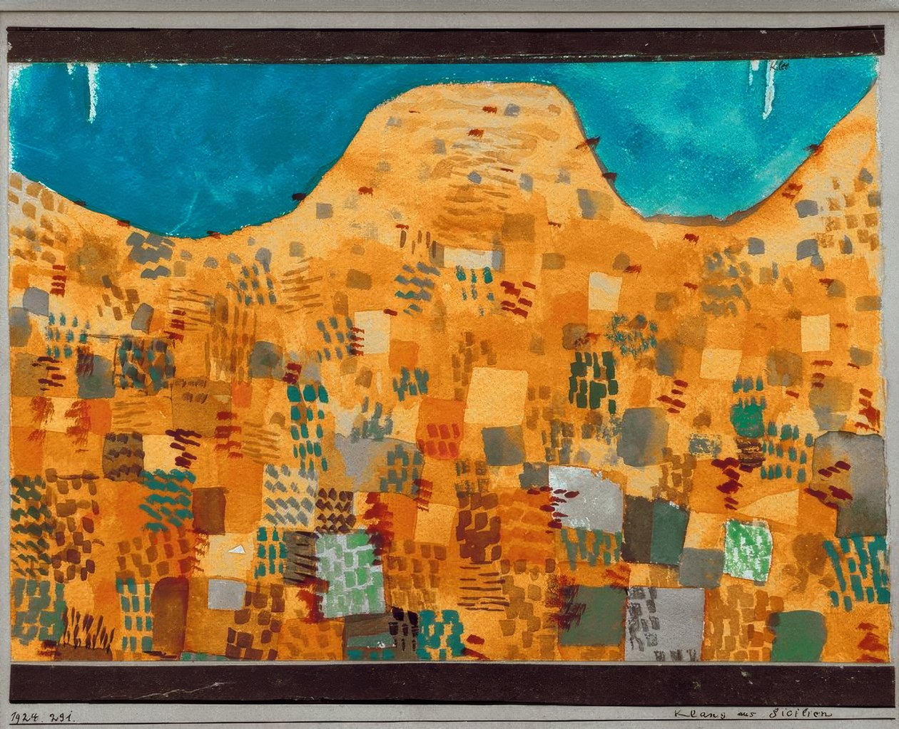 Sound from Sicily by Paul Klee