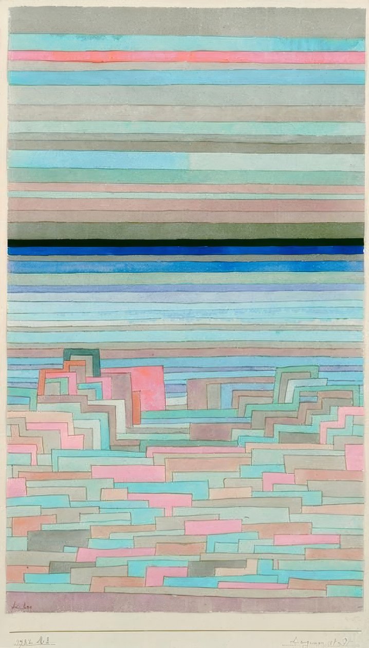 Lagoon City by Paul Klee